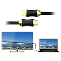 Miniatyrbild 5 av 10: 3m HDMI 2.1 Kabel - Ultra HD 8K - Guldpläterad