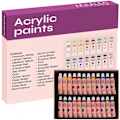 Miniatyrbilde 1 av 10: Akrylmaling Sett - 24x12ml – Kunstnermaling Multicolor