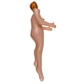 Miniatyrbillede 6 af 9: Oppustelig Mini Dukke - 66 cm Multicolor