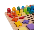 Miniatyrbilde 8 av 11: Träpussel / Kognitiv leksak för Barn - Pedagogisk