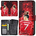 Pikkukuva 1 / 2: Samsung Galaxy S22 Plus - Lompakkokotelo/Kuoret Ronaldo Multicolor
