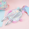 Miniatyrbild 2 av 6: Fluffig Ryggsäck för Barn / Unicorn Väska - Rosa