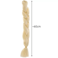 Miniatyrbild 6 av 11: Jumbo Braid / Löshår Hårfläta - 60 cm Blond