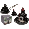 Miniatyrbillede 2 af 4: Røgelsesholder Vandfald - Beholder til røgelsespinde Black