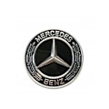 Miniatyrbild 2 av 7: 4-Pack - Mercedes-Benz Centrumkåpor / Hjulnav Emblem - Bil 75mm BENZ Svart