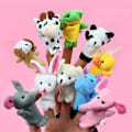 Miniatyrbillede 1 af 5: 10-Pack Fingerdocka / Docka - Olika Figurer Multicolor