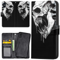 Miniatyrbillede 1 af 2: iPhone XR - Mobilcover/Etui Cover Dødningehoved Monster