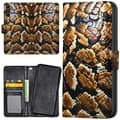 Samsung Galaxy A13 5G/A04s - Lommebok Deksel Snakeskin