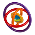 Miniatyrbild 5 av 7: Gyrospinner - Fidget Leksak multifärg
