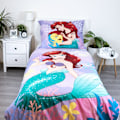 Miniatyrbilde 2 av 4: Disney Princess Ariel sängkläder set i rosa 140×200 cm, 70×90 cm