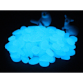 Miniatyrbillede 4 af 10: 100 stk. Selvlysende Sten - Glow in the Dark Dekoration Blue