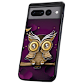 Miniatyrbillede 1 af 2: Google Pixel 9/9 Pro - Cover/Mobilcover Lysbrun Ugle