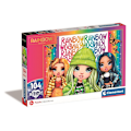 Miniatyrbillede 1 af 2: Rainbow High Fjäril 104-delars Glittrande pussel