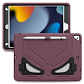 Miniatyrbillede 2 af 6: iPad 10.2 (2021/2020/2019) - Skal med Stativ - Välj färg Dark purple