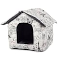 Miniatyrbilde 1 av 3: Kattbädd / Hundbädd - Sovplats för katter & hundar White L