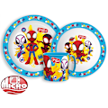 Pikkukuva 2 / 2: Spiderman Spidey middagsset, mikropolymer-set med mugg 265 ml