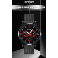Miniatyrbilde 6 av 11: Quartz Klocka / Armbandsur - Svart Black