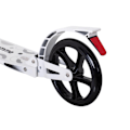 Miniatyrbillede 5 af 6: hopfällbar stadsscooter 200 mm hjul stötdämpare fram bak vit