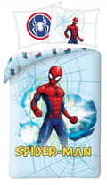 Spiderman Ljusblå Sängkläder 140×200 cm, 70×90 cm