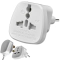 Miniatyrbild 1 av 3: Reseadapter UK till EU strömadapter
