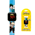 Miniatyrbillede 1 af 3: My Hero Academia digital LED-klocka med kampanjmotiv