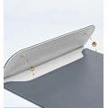 Miniatyrbillede 6 af 8: 13,3" Laptop Sleeve / Computertaske / Macbook - Læder Grey