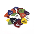 Miniatyrbild 1 av 2: 10-Pack - Gitarr Plektrum - Elgitarr / Elbas - Flera tjocklekar multifärg