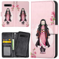 Miniatyrbilde 1 av 2: Samsung Galaxy S10 Plus - Lommebok Deksel Anime
