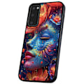 Miniatyrbilde 1 av 2: Samsung Galaxy S20 Plus - Deksel/Mobildeksel Psychedelic