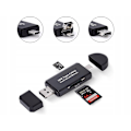 Miniatyrbild 6 av 10: 3-i-1 SD-kortläsare USB, USB-C & Micro USB