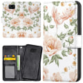 Miniatyrbillede 1 af 2: Samsung Galaxy S7 - Mobilcover/Etui Cover Blomstermønster