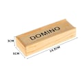 Miniatyrbild 4 av 9: Dominospel / Domino i låda – Trä
