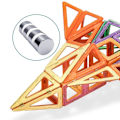 Pikkukuva 5 / 5: Magnetic Tiles - Magneettisia Palikoita-Rakenna Magneeteilla Pariserhjul kit