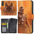 Pikkukuva 1 / 2: Samsung Galaxy S22 - Lompakkokotelo/Kuoret Mandalorian Star Wars Multicolor