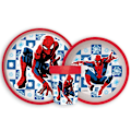 Pikkukuva 1 / 2: Spiderman Midnight Flyer halkfri middagsset, mikropartikelset