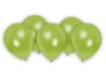 Pastellgrön Metallic Ballonger, 8 st