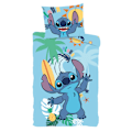 Miniatyrbillede 2 af 2: Disney Lilo och Stitch sommarsängkläder täcke 140×200 cm, 70×90 cm