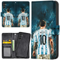 Miniatyrbilde 1 av 2: Samsung Galaxy A13 5G/A04s - Lommebok Deksel Messi