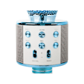 Miniatyrbillede 3 af 8: Karaokemikrofon med Højttaler / Karaoke Mikrofon – Bluetooth Blue