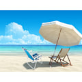 Miniatyrbilde 9 av 10: Strandstol / Solstol - Stol till Strand - Hopfällbar Multicolor