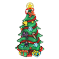 Miniatyrbilde 3 av 6: LED-hänglampor julgransdekoration 45 cm