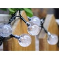 Miniatyrbild 10 av 10: LED Girlang - Solcell MultiColor 40 LED