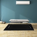 Miniatyrbillede 9 af 11: Gulvbeskyttelsesmåtte til Stol / Stolemåtte - 100x140cm Black