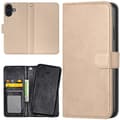 iPhone 17 - Plånboksfodral/Skal Beige