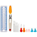 Miniatyrbild 8 av 9: Virkset / Startkit Virkning - 85-delar multifärg