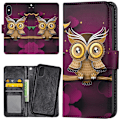 Miniatyrbillede 1 af 2: iPhone XR - Mobilcover/Etui Cover Lysbrun Ugle