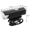 Miniatyrbillede 3 af 11: For- & Baglygte til Cykel / Cykelbelysning – Cykellygte