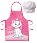 Disney Marie Whiskers barnförkläde 2-delat set
