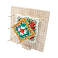 Miniatyrbild 6 av 10: Blockningsbräda / Virkplatta – Blocking board för Virkning