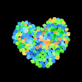 Miniatyrbillede 5 af 9: 150 stk Selvlysende Sten - Glow in the Dark Dekoration Multicolor